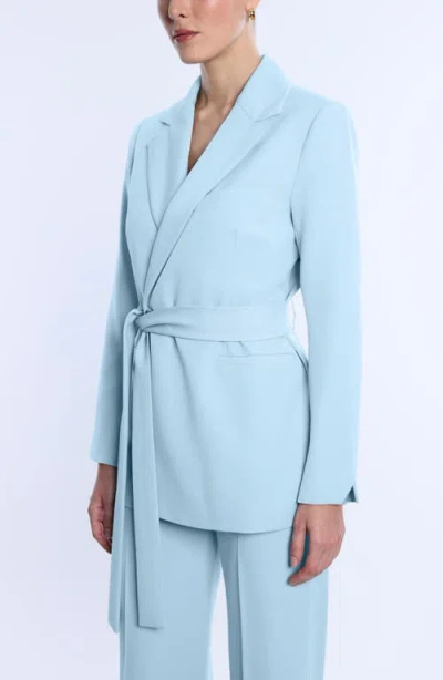 Bcbgmaxazria Belted Tailored Jacket In Blue