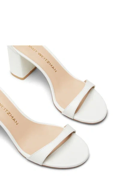 Stuart Weitzman Nudist Block 75 Sandal