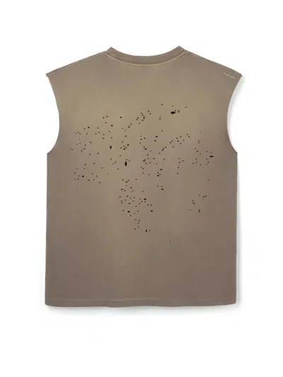 Satisfy Mothtech Muscle Tee In Gray