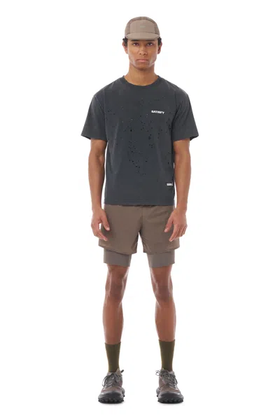 Satisfy Mothtech Muscle Tee In Blue