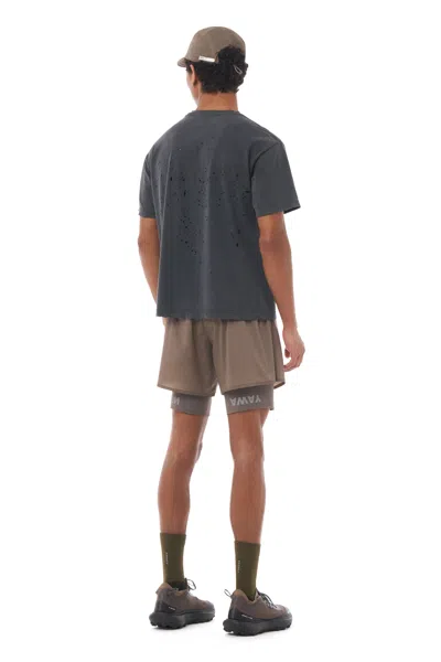 Satisfy Mothtech Muscle Tee In Blue