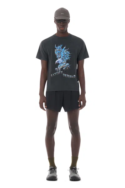 Satisfy Mothtech Offroad Tee In Black