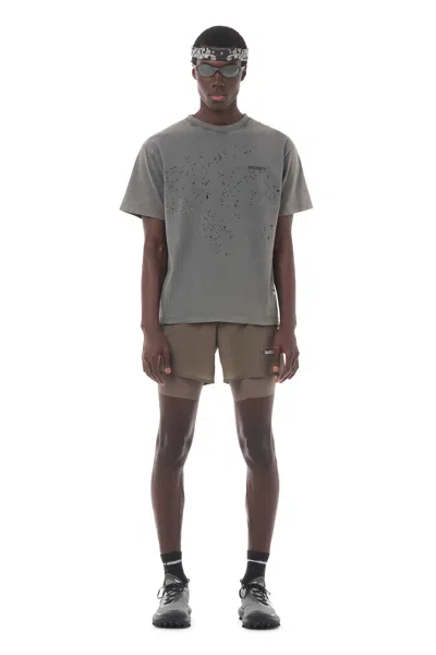 Satisfy Mothtech Muscle Tee In Blue