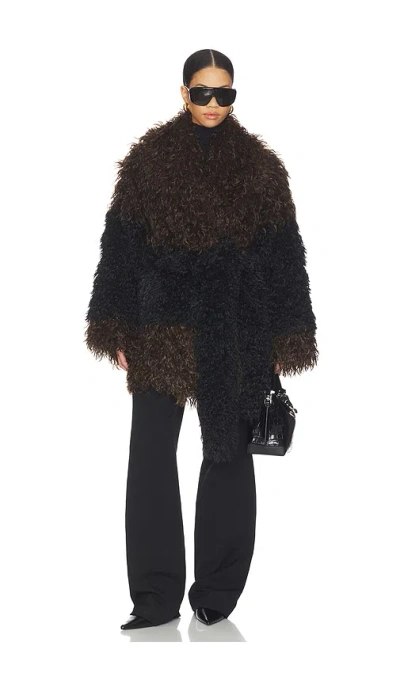 Entire Studios Juno Coat In Black