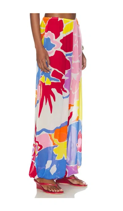 S/w/f Printed Balloon Pants In Multi