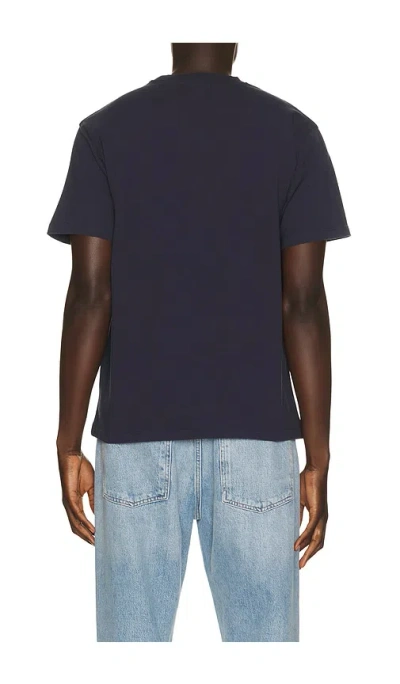 Edmmond Studios Duck Patch Tee In Blue