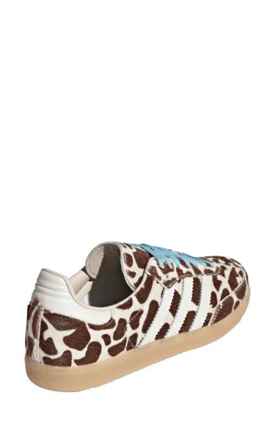 Adidas Originals Samba Og In Crystal Linen/ivory/gum 3