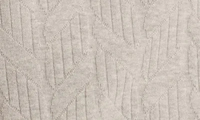 Ted Baker Dougles Texture Quarter Zip Sweatshirt In Neutral