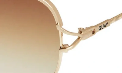 Quay High Key Twist Sunglasses In Orange