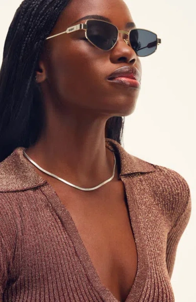 Quay Hit Single Sunglasses In Pattern