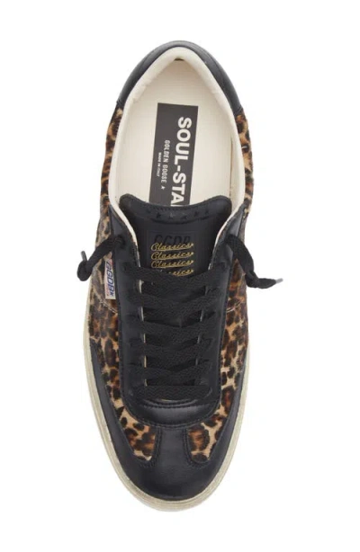 Golden Goose Soul Star Genuine Calf Hair Sneaker In Multi