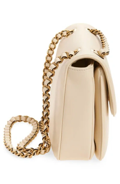 Valentino Garavani  Garavani Djuna Medium Chain Bag In Nappa Leather Woman Butter Uni In Blue