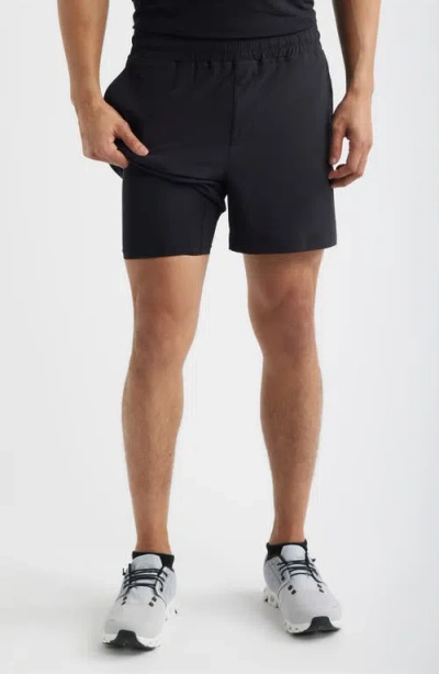 Zella Circuit Lined Training Shorts In Black