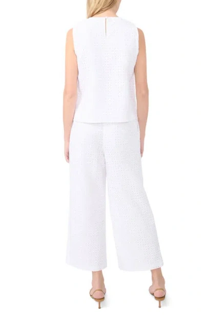 Halogenr Halogen(r) Eyelet Embroidery Shell In White