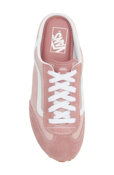 Vans Super Lowpro Mule In Pink
