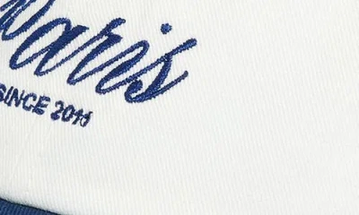 Ami Alexandre Mattiussi Ami Paris Bicolor Logo Embroidered Adjustable Baseball Cap In Multi