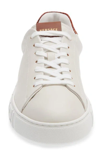 Versace First Line Greca Sneaker In Multi