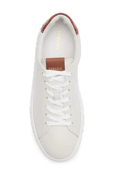 Versace First Line Greca Sneaker In Multi