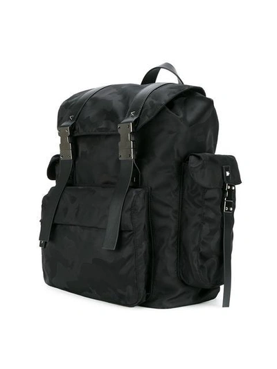 Shop Valentino Garavani Rockstud Backpack In Black