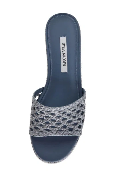 Steve Madden Torch Platform Slide Sandal In Multi
