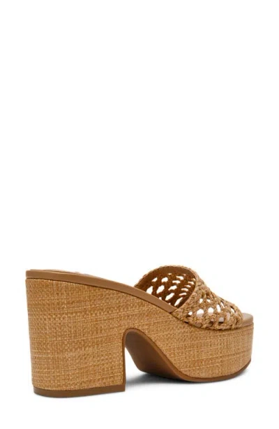 Steve Madden Torch Platform Slide Sandal In Multi