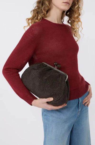 Weekend Max Mara Linen Sweater In Red