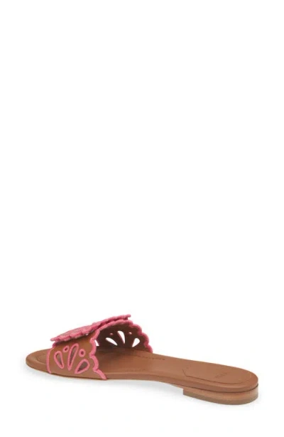 Fendi Baguette Embroidered Nappa Leather Slides In Multi