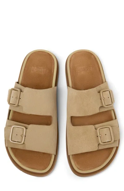 Camper Lluc 2-strap Sandal In Brown