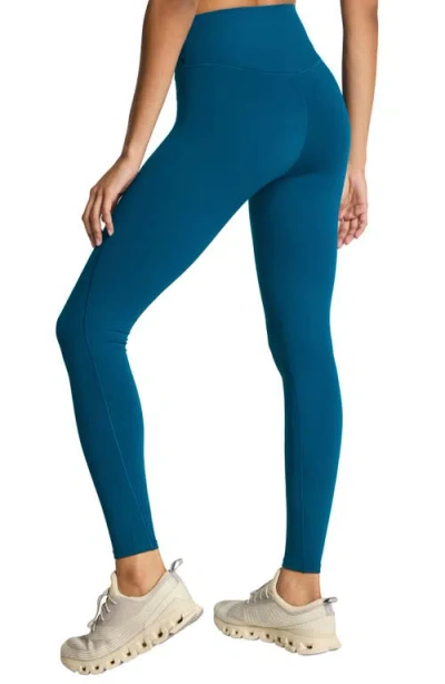 Spanx ® Shape™ Booty Boost® Side Pocket Leggings In Blue