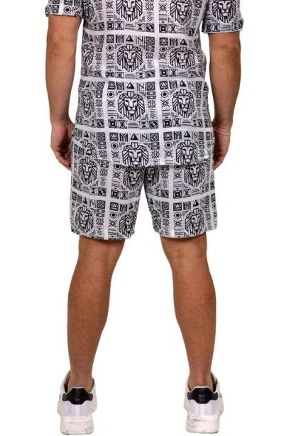 Maceoo Marthyr Drawstring Shorts In Multi