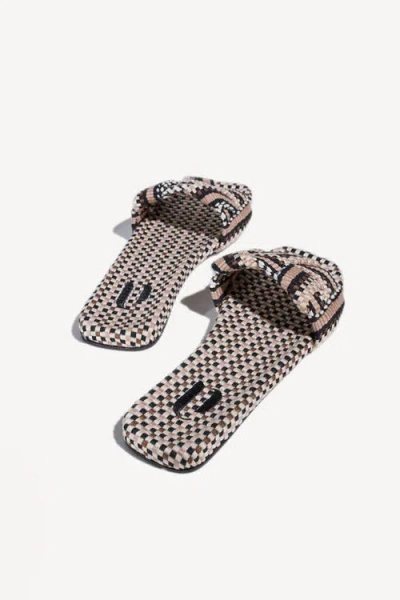Amambaih Martina Flat Mules In Multi