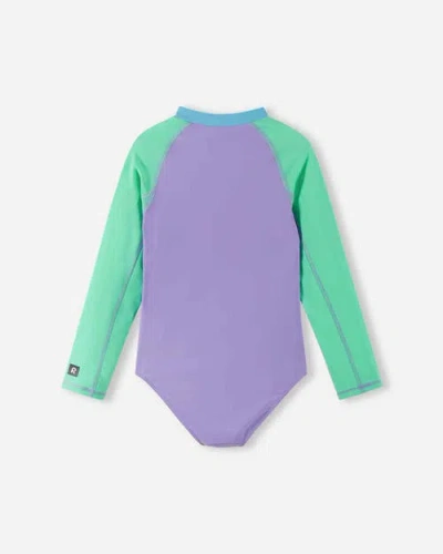 Reima Aallot Solid Sunproof Swimsuit In Multi