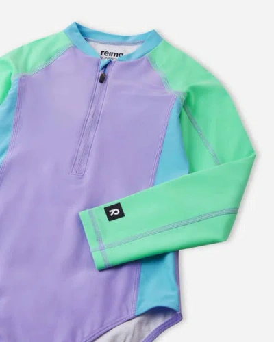 Reima Aallot Solid Sunproof Swimsuit In Multi