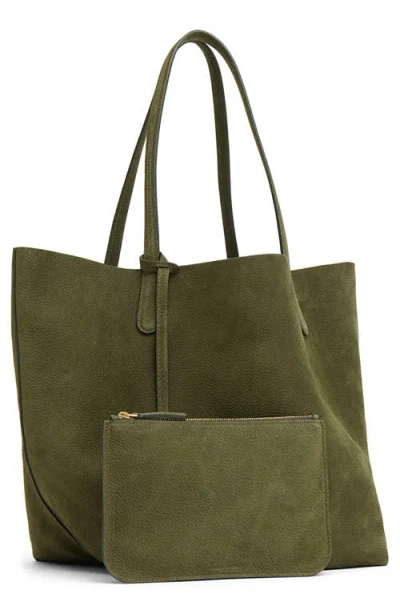 Mansur Gavriel Everyday Soft Suede Tote In Green