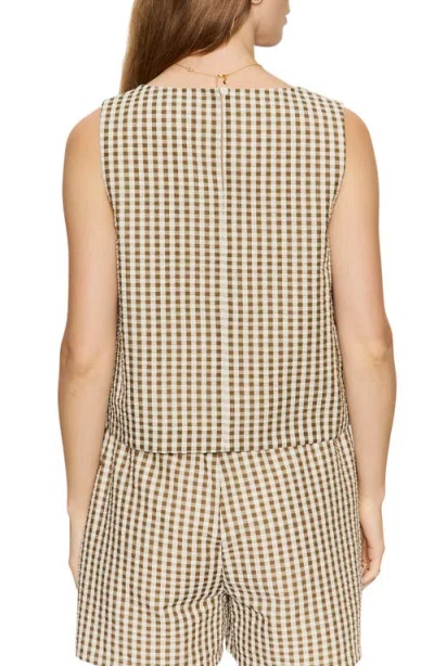 Sanctuary Better Days Gingham Shell In Multi