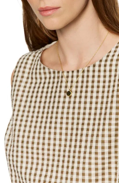 Sanctuary Better Days Gingham Shell In Multi