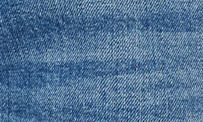 Mother The Main Course Frayed Denim Shorts In Blue