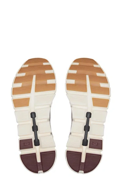 On Cloud 6 Versa Panelled Mesh-knit Sneakers In White