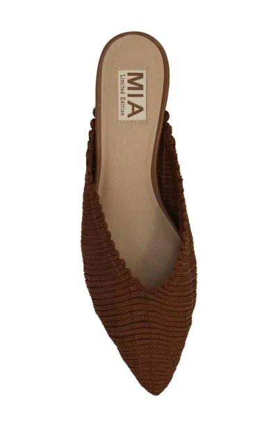 Mia Abia Pointed Toe Mule In Multi