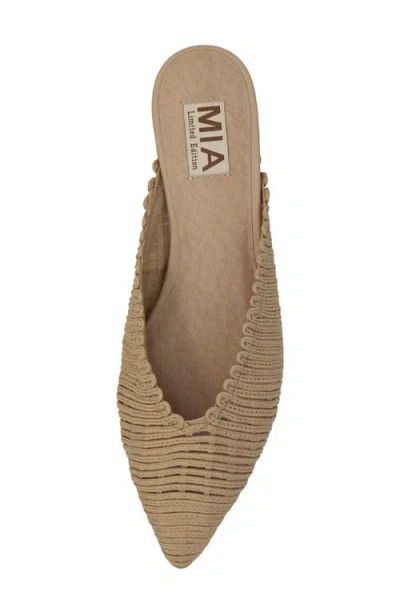 Mia Abia Pointed Toe Mule In Multi