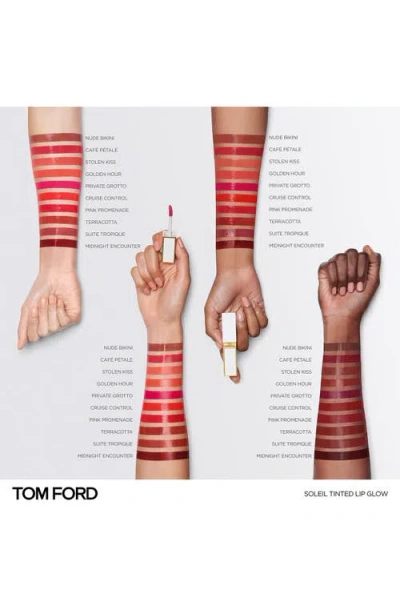 Tom Ford Soleil Tinted Glow Lip Gloss In Transparent