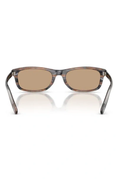 Diesel ® 54mm Rectangular Sunglasses In Brown