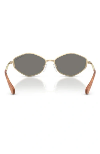 Michael Kors Gold Coast 56mm Angular Sunglasses In Multi