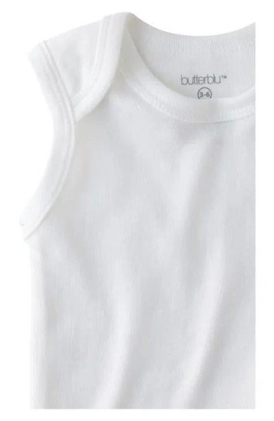 Butterblu Sam Assorted 5-pack Sleeveless Organic Cotton Bodysuits In Multi