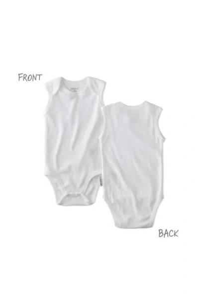 Butterblu Sam Assorted 5-pack Sleeveless Organic Cotton Bodysuits In Multi