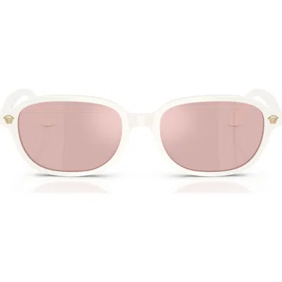 Versace Square-frame Sunglasses In Pink