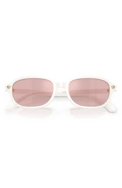 Versace Square-frame Sunglasses In Pink