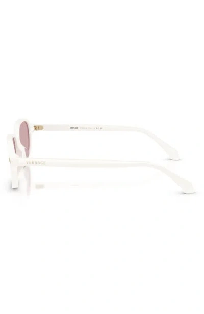 Versace Square-frame Sunglasses In Pink