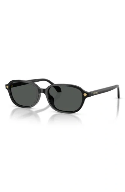 Versace 0ve4514d Rectangular Acetate Sunglasses In Multi