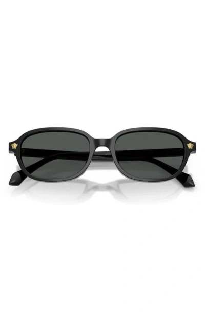 Versace 0ve4514d Rectangular Acetate Sunglasses In Multi